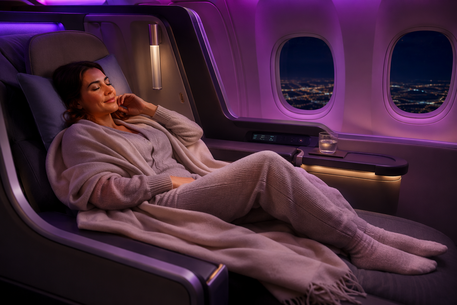 First Class Cabin Scene