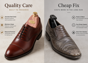 Wooden vs. Plastic Shoe Trees: The Hidden Cost of Choosing Cheap