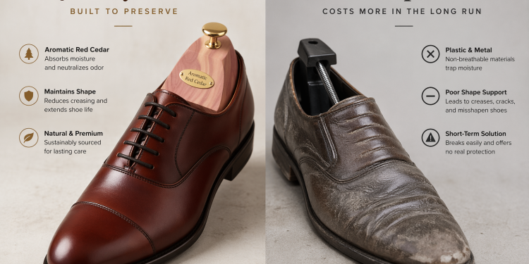 Wooden vs. Plastic Shoe Trees: The Hidden Cost of Choosing Cheap